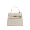 19V69 Italia Beige Leather Handbag