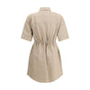 Fendi Beige Cotton Casual Dress