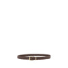 Brunello Cucinelli Brown Calf Leather Bos Taurus Regular Belt