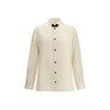 Valentino Cream Silk Shirt