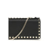 Valentino Garavani Black Calf Leather Bos Taurus Wallet