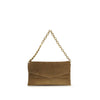 Gucci Beige Suede Leather Handbag