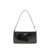 Courrèges Black Cowhide Shoulder Bag