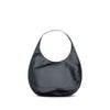 Courrèges Black Calf Leather Bos Taurus Shoulder Bag