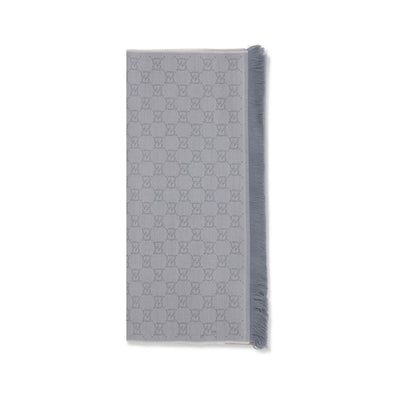 Gucci Gray Wool Scarf