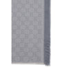 Gucci Gray Wool Scarf