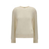 Burberry Cream Cashmere Cashmere Sweater