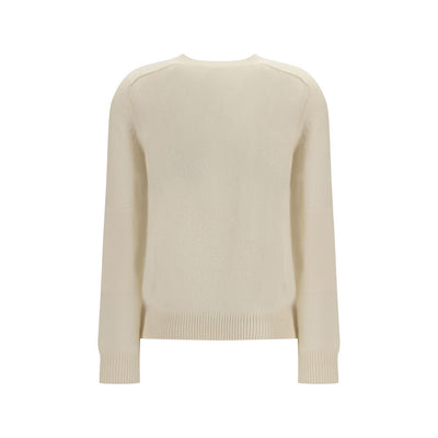 Burberry Cream Cashmere Cashmere Sweater