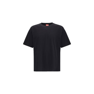 Diesel Black Cotton T-Shirt