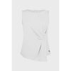 19V69 Italia White Viscose Tank Tops