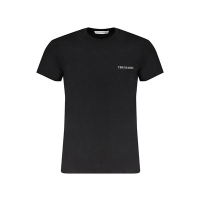 Trussardi Black Cotton Men's T-Shirt