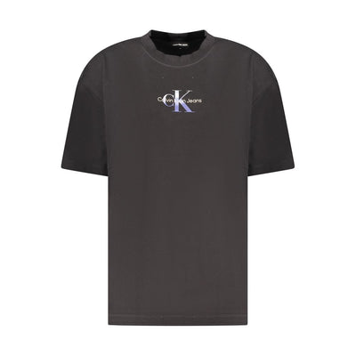 Calvin Klein Black Cotton Women's T-Shirt
