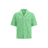 Casablanca Bicolor Cotton Shortsleeve Shirt