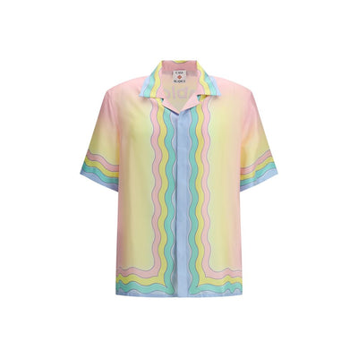 Casablanca Multicolor Silk Pattern Shirt