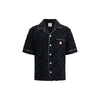 Casablanca Black Cotton Shortsleeve Shirt
