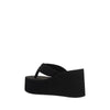 Coperni Black Polyamide Platform Sandals