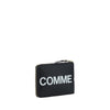 Comme Des Garçons Black Calf Leather Bos Taurus Wallet