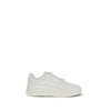 Valentino Garavani White Calf Leather Bos Taurus Low Top Sneakers