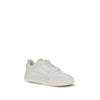 Valentino Garavani White Calf Leather Bos Taurus Low Top Sneakers