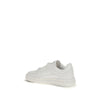 Valentino Garavani White Calf Leather Bos Taurus Low Top Sneakers