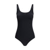 Courrèges Black Elastane One-Piece Swimsuit