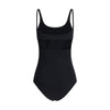 Courrèges Black Elastane One-Piece Swimsuit