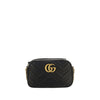 Gucci Black Calf Leather Bos Taurus Shoulder Bag