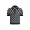 Gucci Black Wool Pattern Shirt