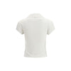 Courrèges White Cotton Polo Shirt