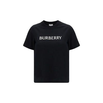 Burberry Black Cotton T-Shirt