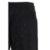 Casablanca Black Cotton Bermuda Shorts