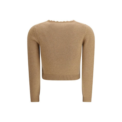 Chloé Brown Wool Sweatshirt