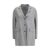Ermanno Scervino Gray Wool Coat