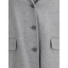 Ermanno Scervino Gray Wool Coat