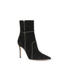 Gianvito Rossi Black Leather Ankle Boots