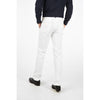 Corneliani White Cotton Chino Pants