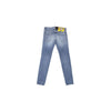 Dsquared² Blue Cotton Straight-Leg Jeans