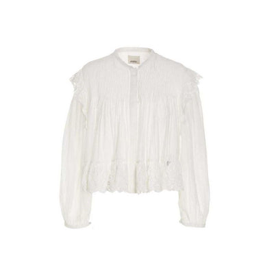 Isabel Marant White Viscose Top