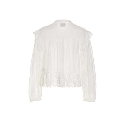 Isabel Marant White Viscose Top