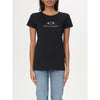 Armani Exchange Black Cotton T-Shirt