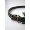 Dolce & Gabbana Black Leather Regular Belt