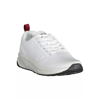 Carrera White Polyester Athletic Sneakers
