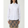 Burberry White Cotton Dress Shirt