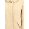 Valentino Cream Fleece Wool Coat