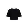 Balmain Black Cotton T-Shirt