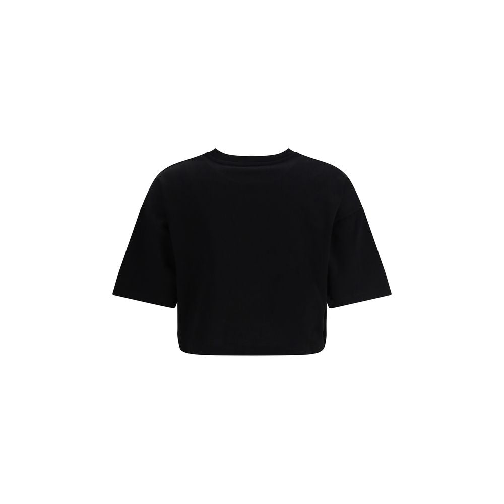 Balmain Black Cotton T-Shirt