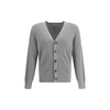 Brunello Cucinelli Gray Cotton Cardigan