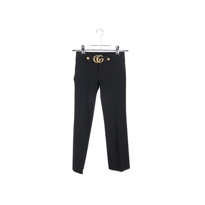 Gucci Black Viscose Dress Pants