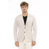 Distretto12 Beige Cotton Blazer