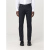 Emporio Armani Blue Cotton Casual Pants